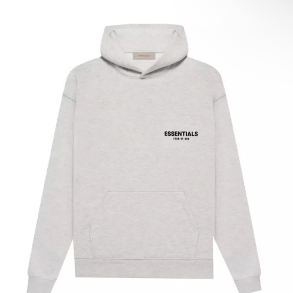 Fear of God Essentials Hoodie - Light Gray